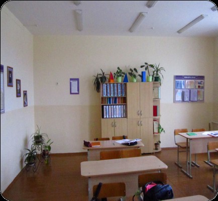 Кабинет математики Матвеевской средней школы